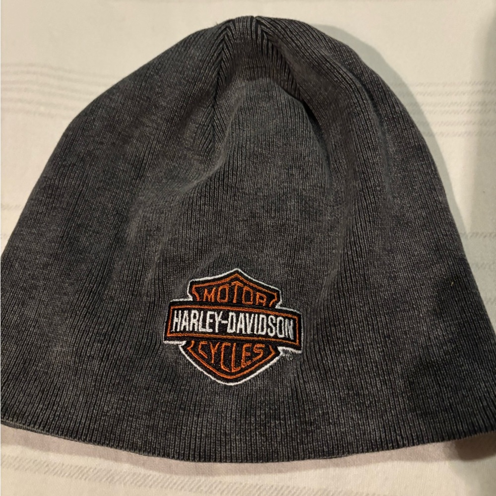 Harley-Davidson Charcoal Knit Beanie